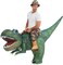 GOOSH Inflatable Dinosaur Halloween Riding Diplodocus Air Costume for Kids and Adults